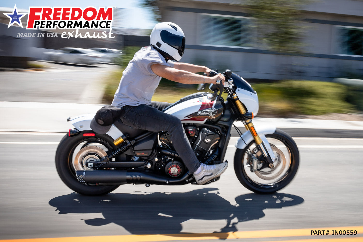INDIAN  2025 SCOUT 101-CLASSIC-SUPER-SPORT-BOBBER 4" SLIP-ON BUNDLE (2025 SCOUTS ONLY)