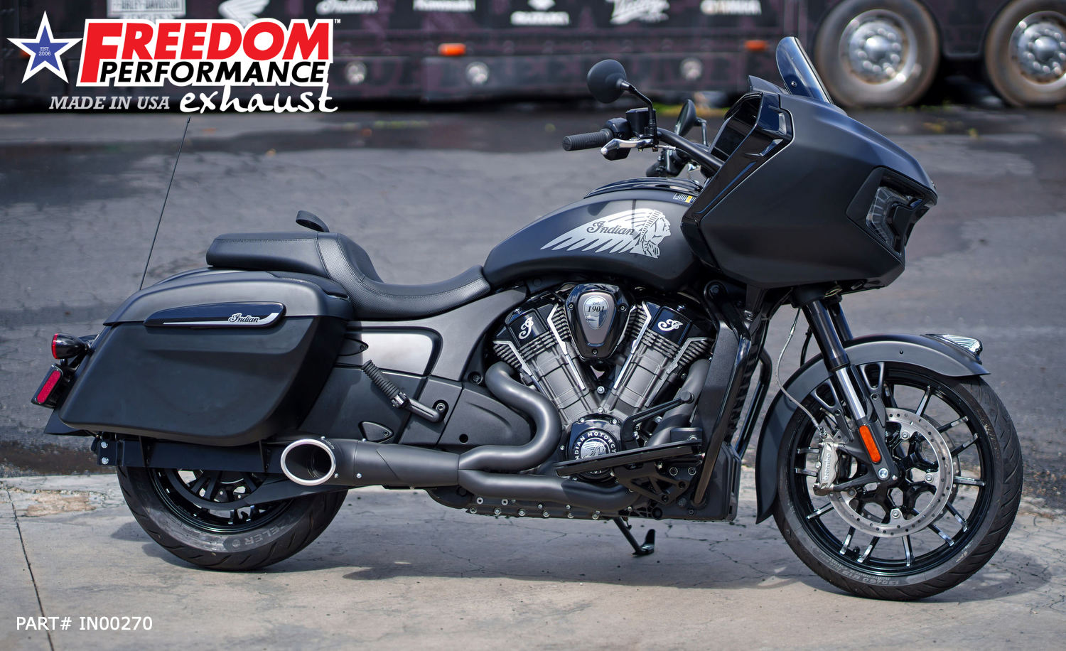 INDIAN CHALLENGER / PURSUIT / ELITE 2-INTO-1 TURNOUT/SIDEDUMP FULL SYSTEM BUNDLE 2020-PRESENT