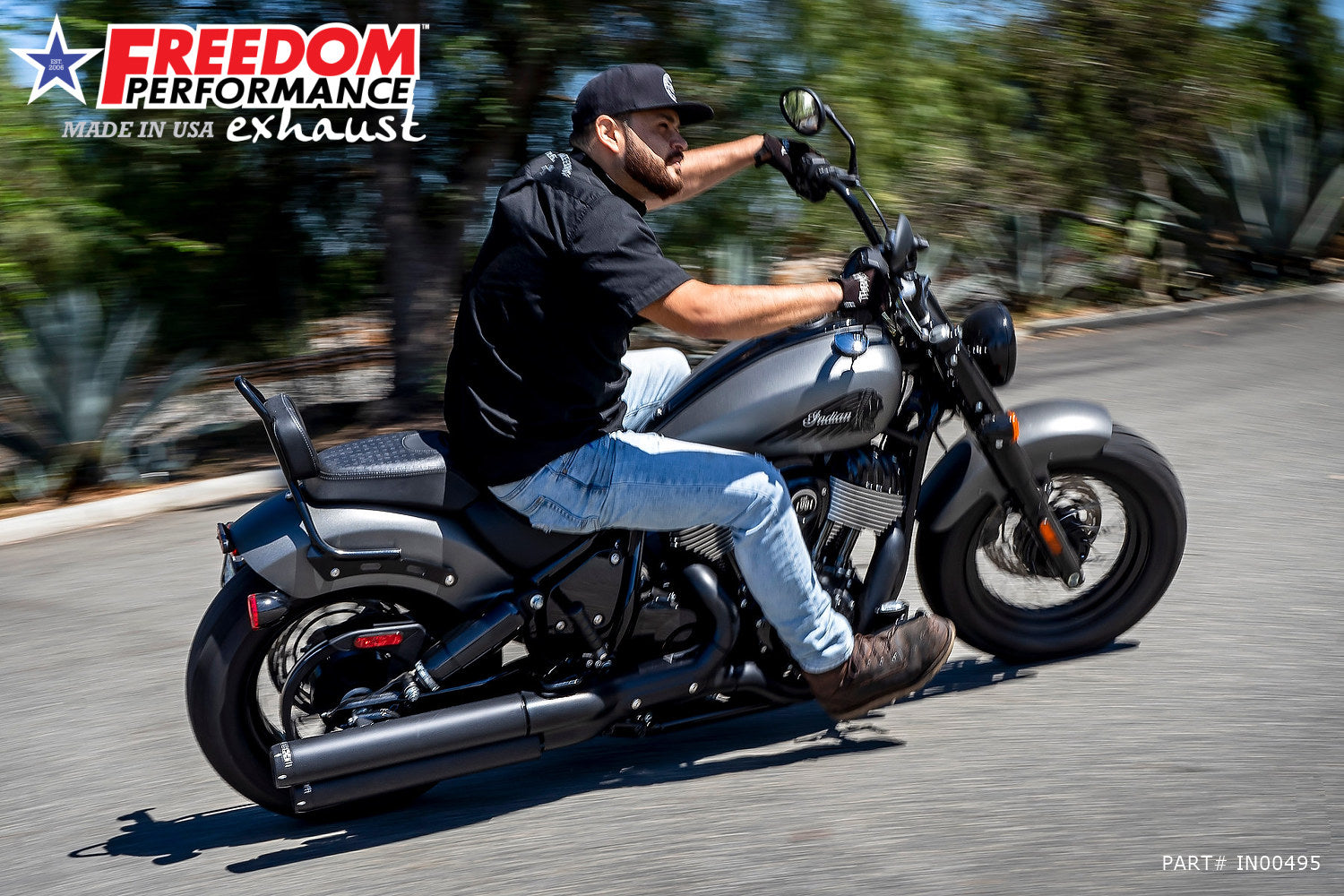 INDIAN CHIEF/SPORT/BOBBER/SUPER/LIMITED 3.25" SLIP-ONS 2021-PRESENT
