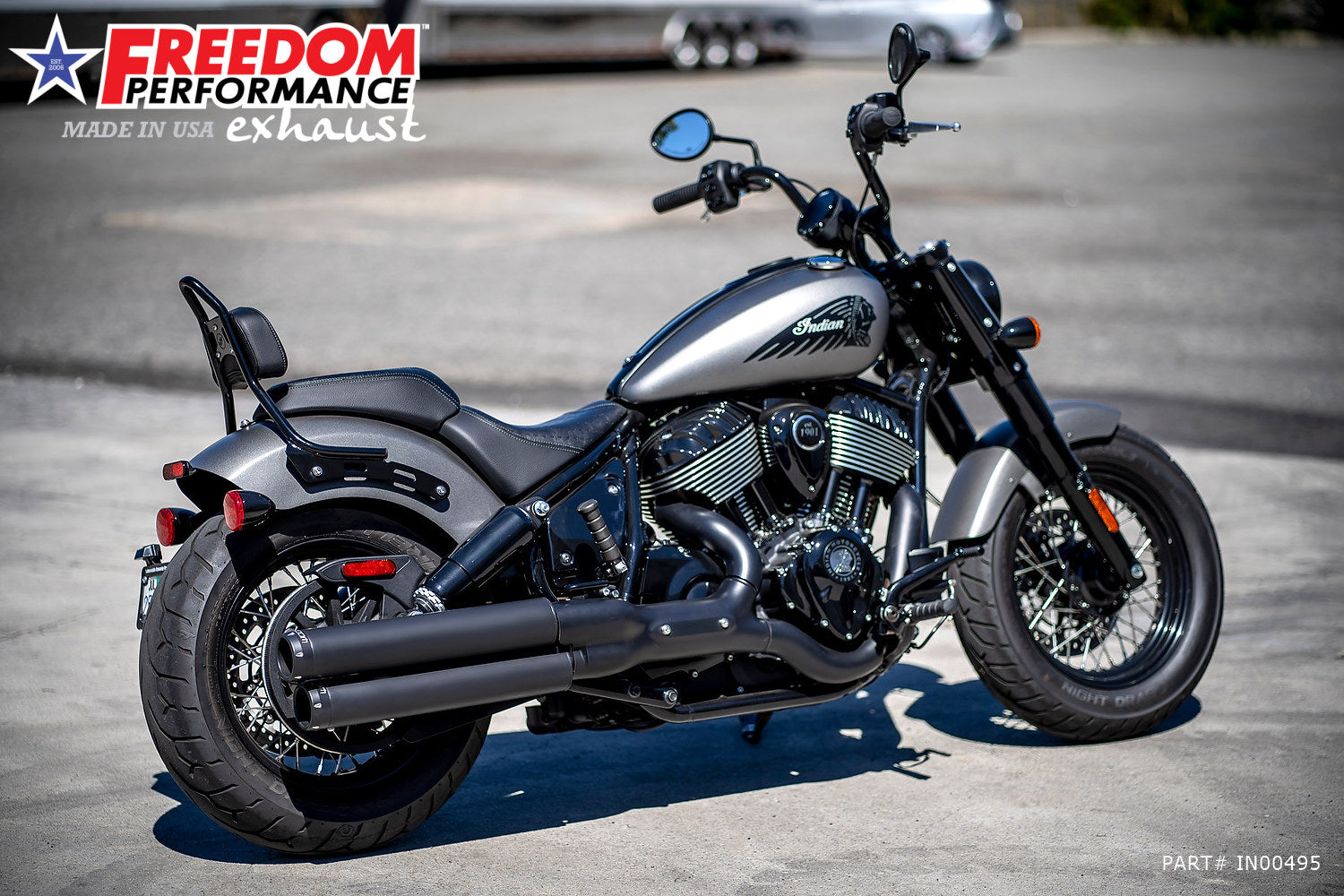 INDIAN CHIEF/SPORT/BOBBER/SUPER/LIMITED 3.25" SLIP-ONS 2021-PRESENT