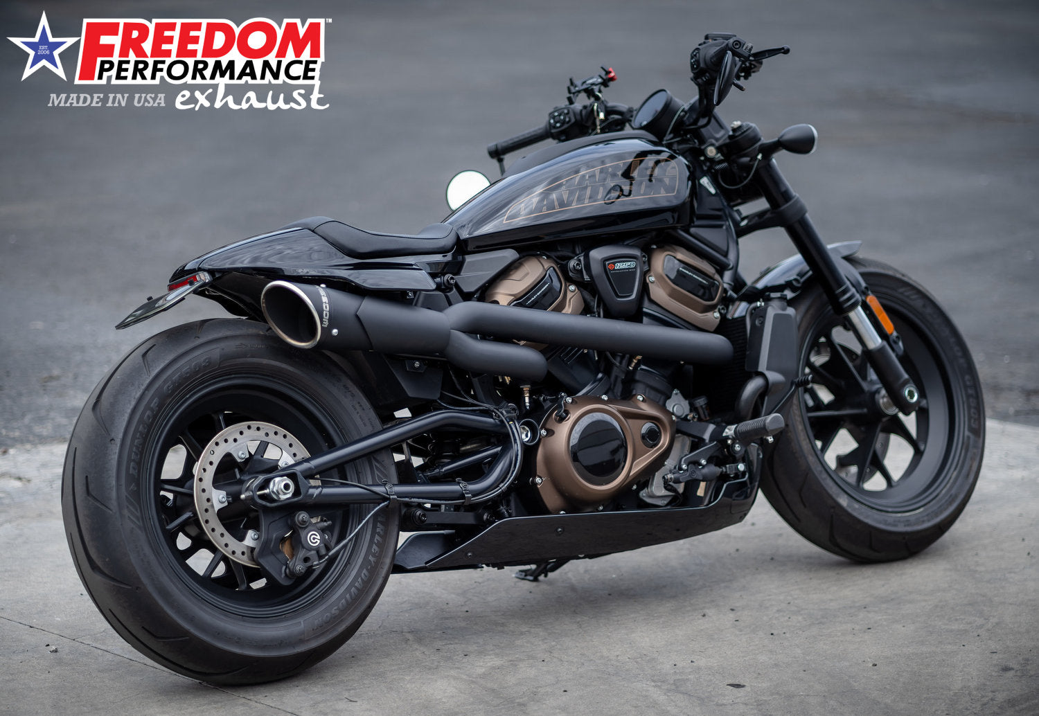HARLEY SPORTSTER S 2-INTO-1 COMBAT SHORTY HIGH '21 to Present Bundle