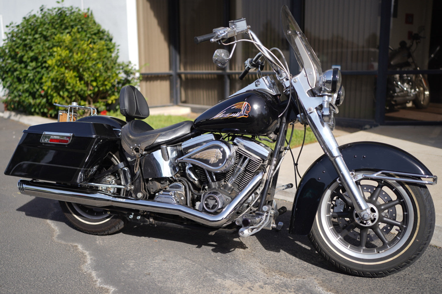 INDIAN SPIRIT 4" RACING TRUE-DUAL FULL SYSTEM CLASSIC 1986-2004