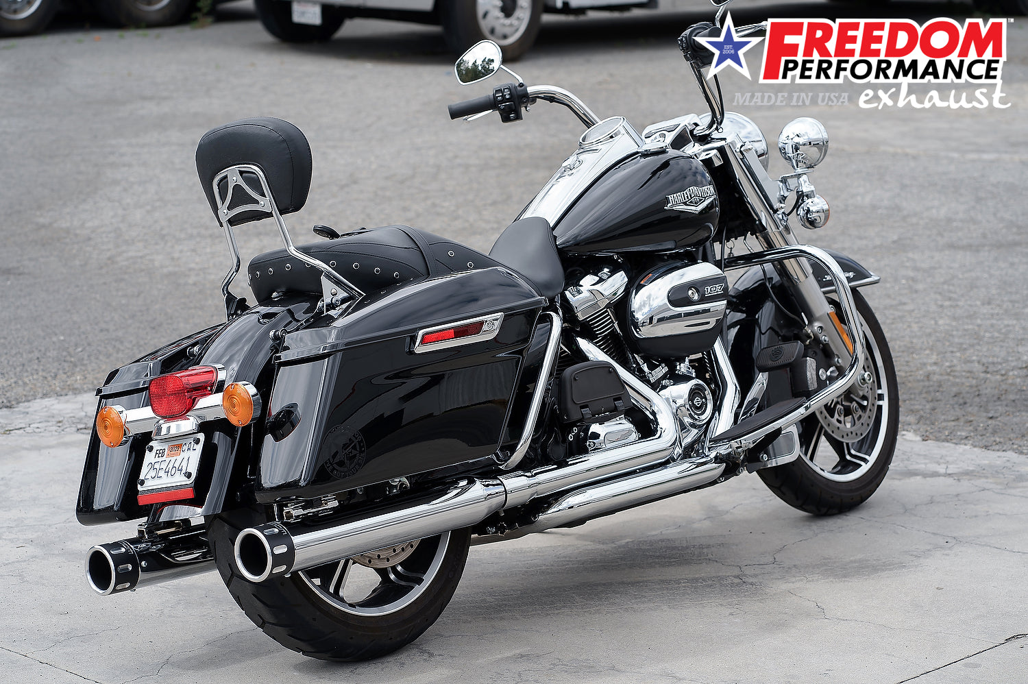 HARLEY TOURING LIBERTY & EAGLE 4" SLIP-ONS Bundle