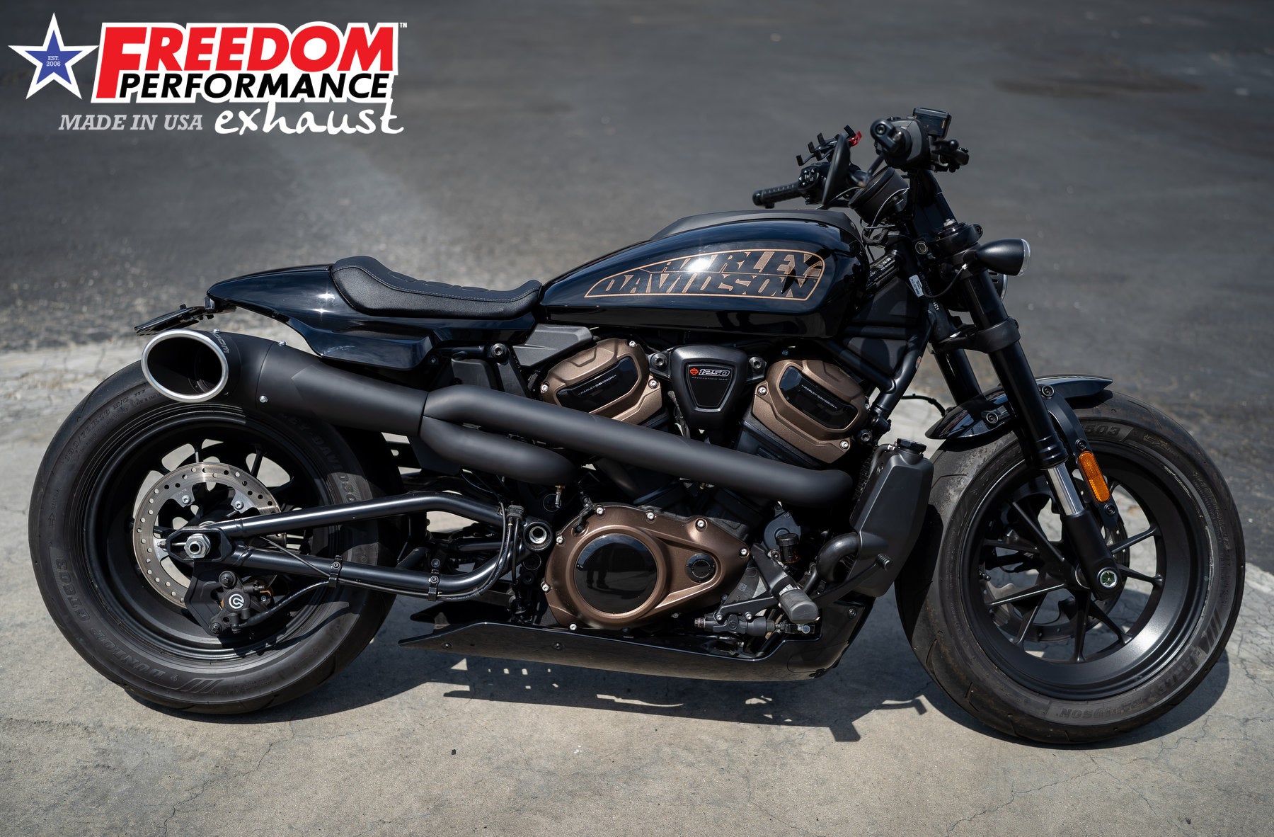HARLEY SPORTSTER S 2-INTO-1 TURN-OUT HIGH '21 to Present Bundle