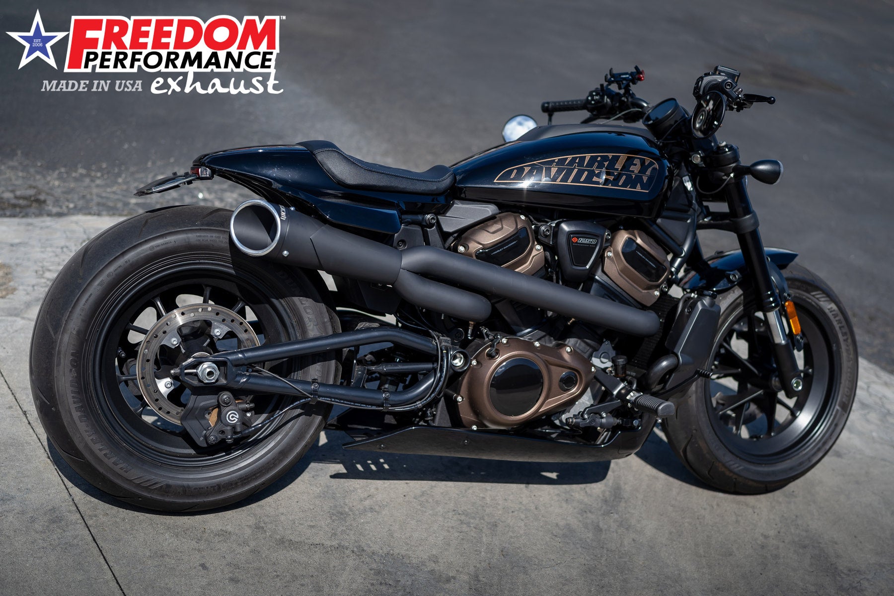 HARLEY SPORTSTER S 2-INTO-1 COMBAT SHORTY HIGH '21 to Present Bundle