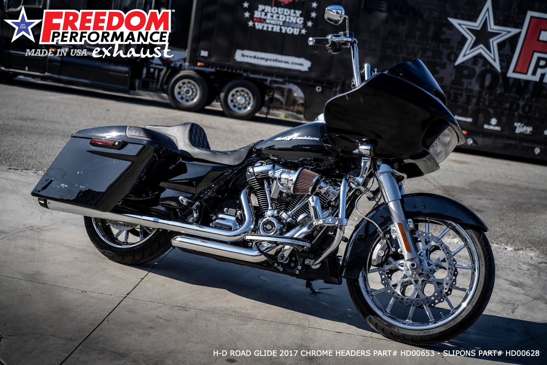 HARLEY TOURING AMERICAN OUTLAW & COMBAT FLUTED 4.5" MEGAPHONE SLIP-ONS BUNDLE