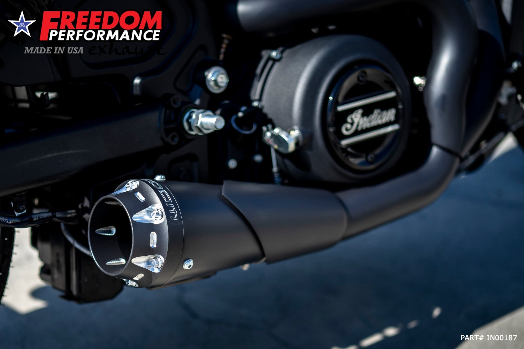 INDIAN SCOUT-ROGUE-BOBBER-SIXTY COMBAT 2-INTO-1 SHORTY 2014-2024