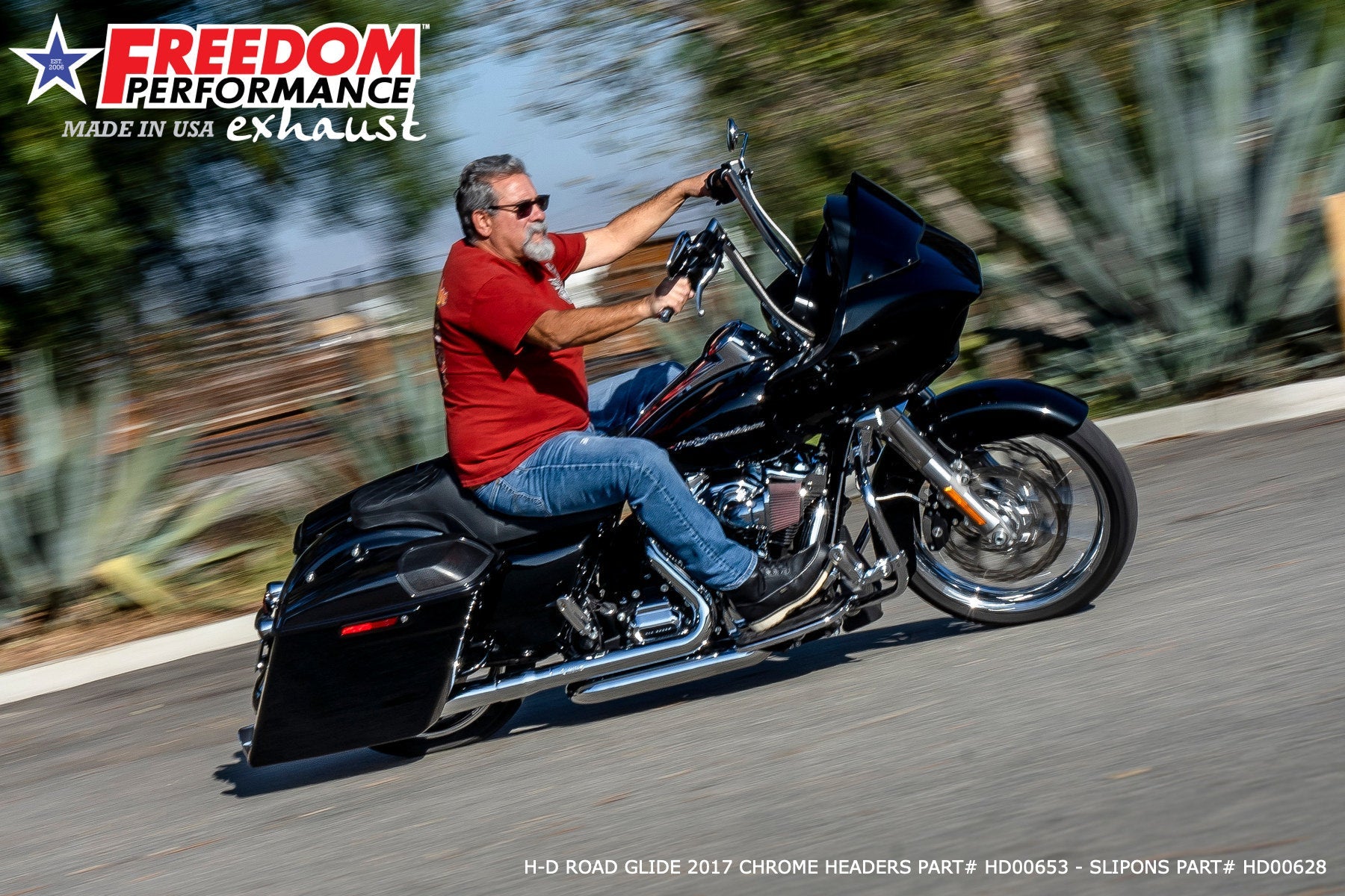 HARLEY TOURING AMERICAN OUTLAW & COMBAT FLUTED 4.5" MEGAPHONE SLIP-ONS BUNDLE