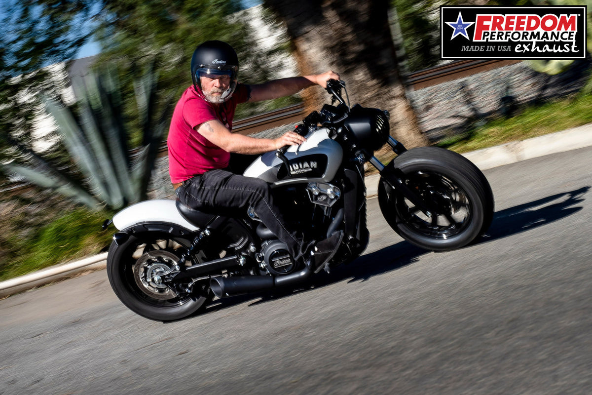INDIAN SCOUT-ROGUE-BOBBER-SIXTY-SPORT-TWENTY COMBAT 2-INTO-1 SHORTY 2014-2024 BUNDLE
