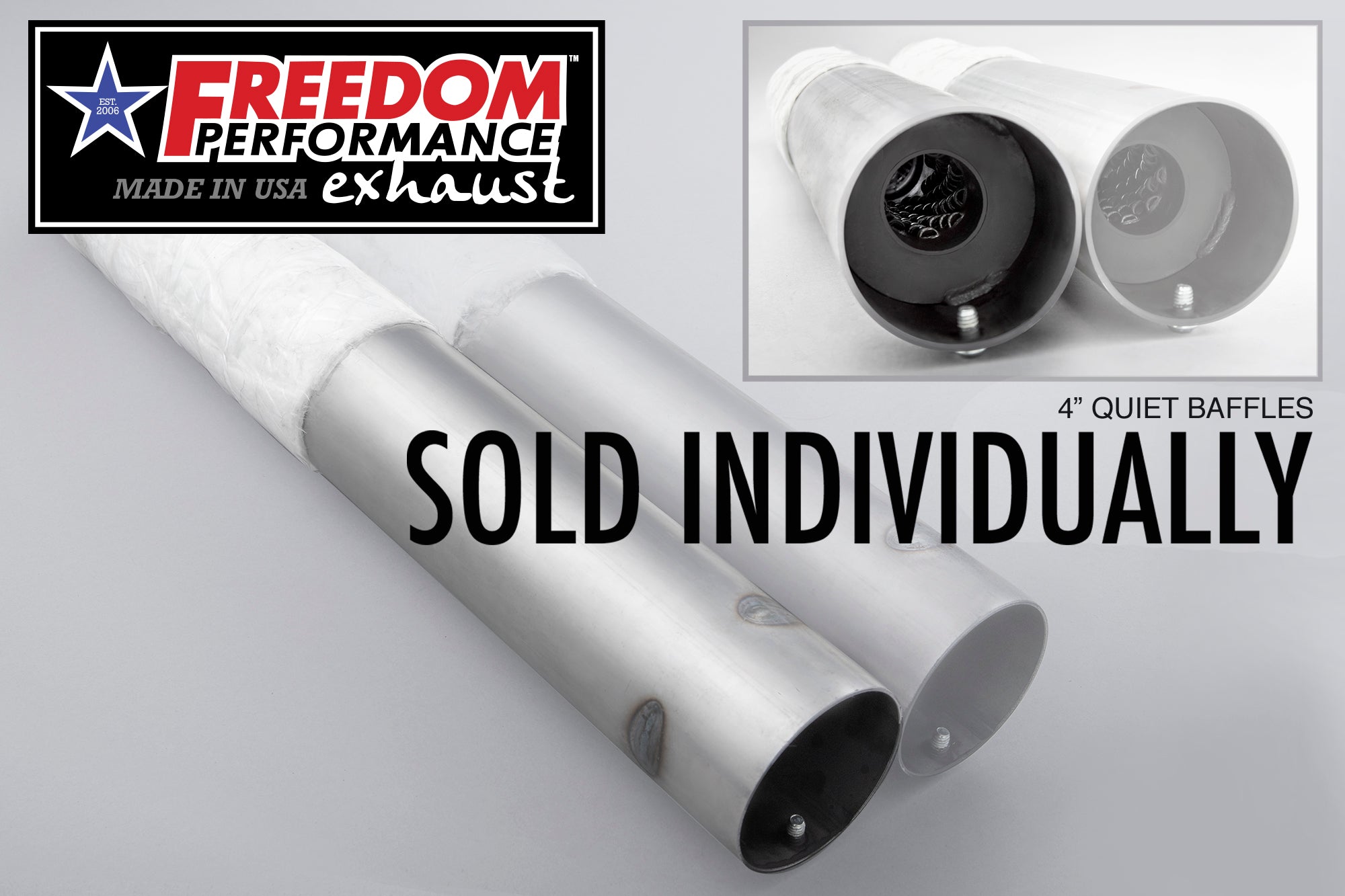 FPE 4" & 4.5" SLIPONS SINGLE BAFFLE