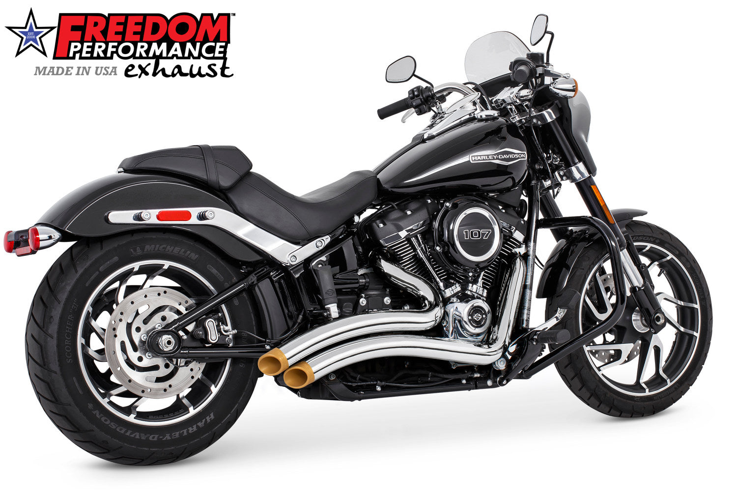 HARLEY SOFTAIL SHARP CURVE RADIUS 2018 to PRESENT M8 BUNDLE