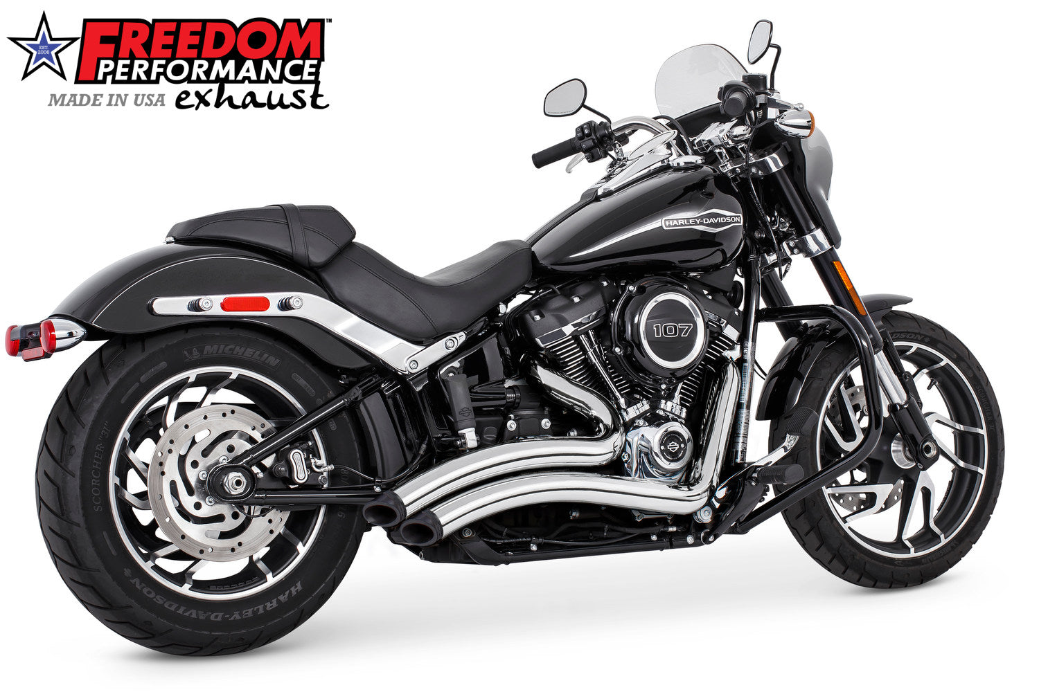 HARLEY SOFTAIL SHARP CURVE RADIUS 2018 to PRESENT M8 BUNDLE