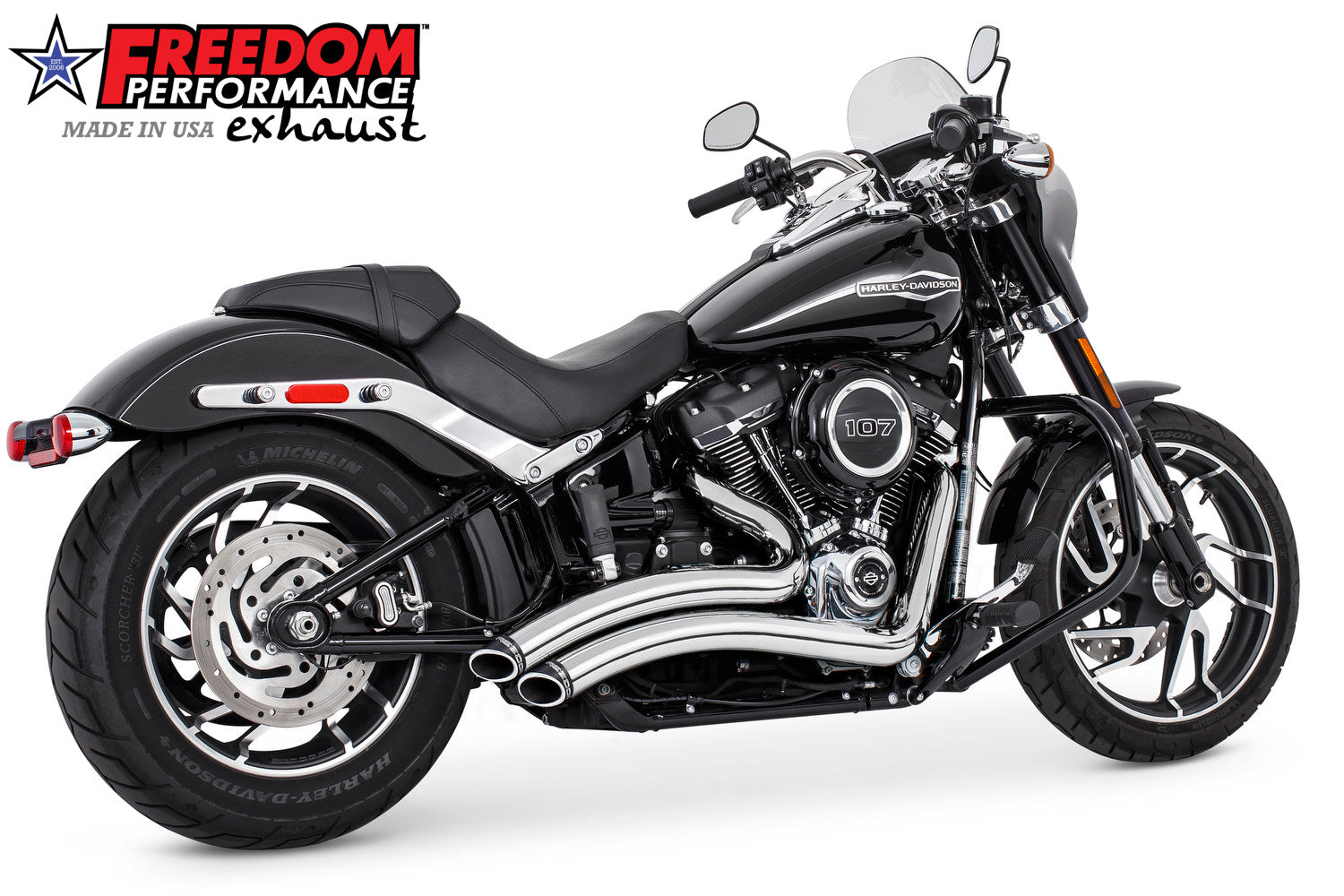 HARLEY SOFTAIL SHARP CURVE RADIUS 2018 to PRESENT M8 BUNDLE