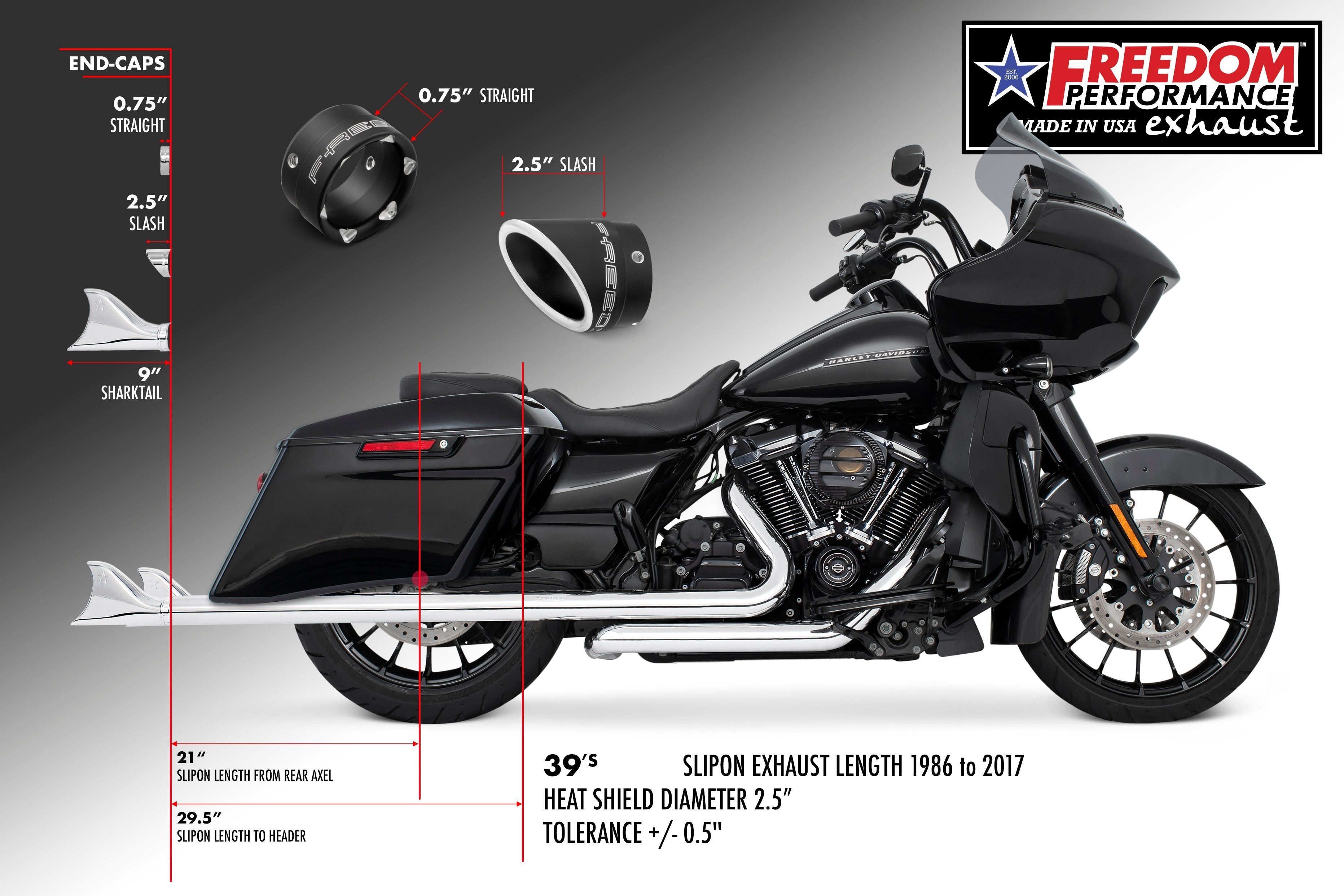 HARLEY TOURING 2.5" M8 TRUE-DUAL FULL SYSTEM 2017-PRESENT BUNDLE