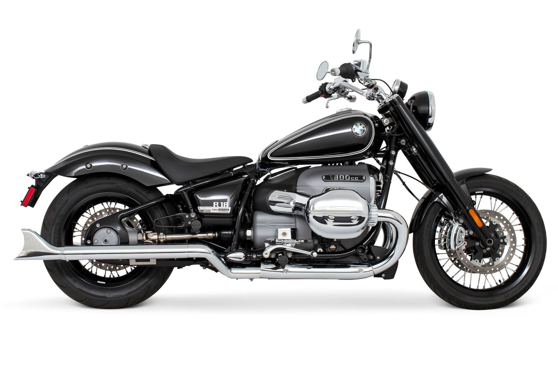 BMW R 18 2.5" SHARKTAIL SLIP-ONS (