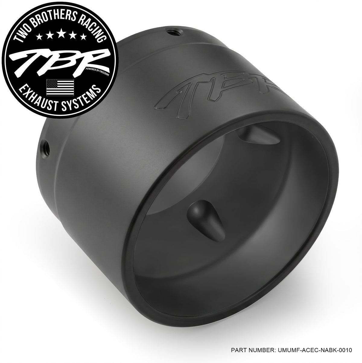4.5" END-CAPS-ACCESSORIES FOR SLIP ONS - Two Brothers Racing