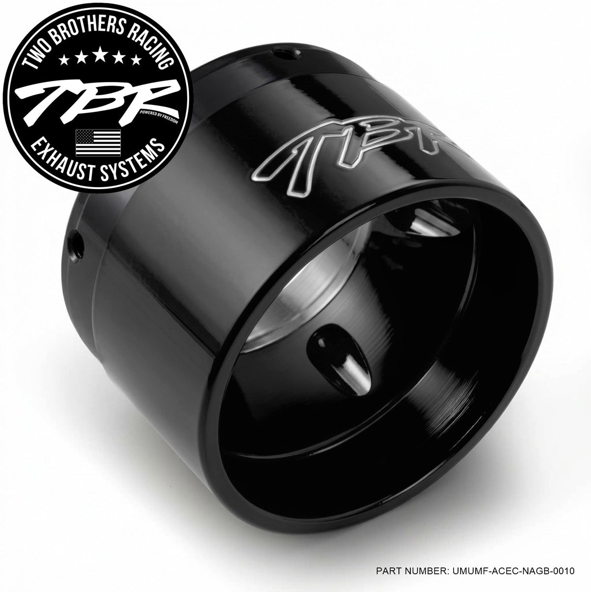 4.5" END-CAPS-ACCESSORIES FOR SLIP ONS - Two Brothers Racing