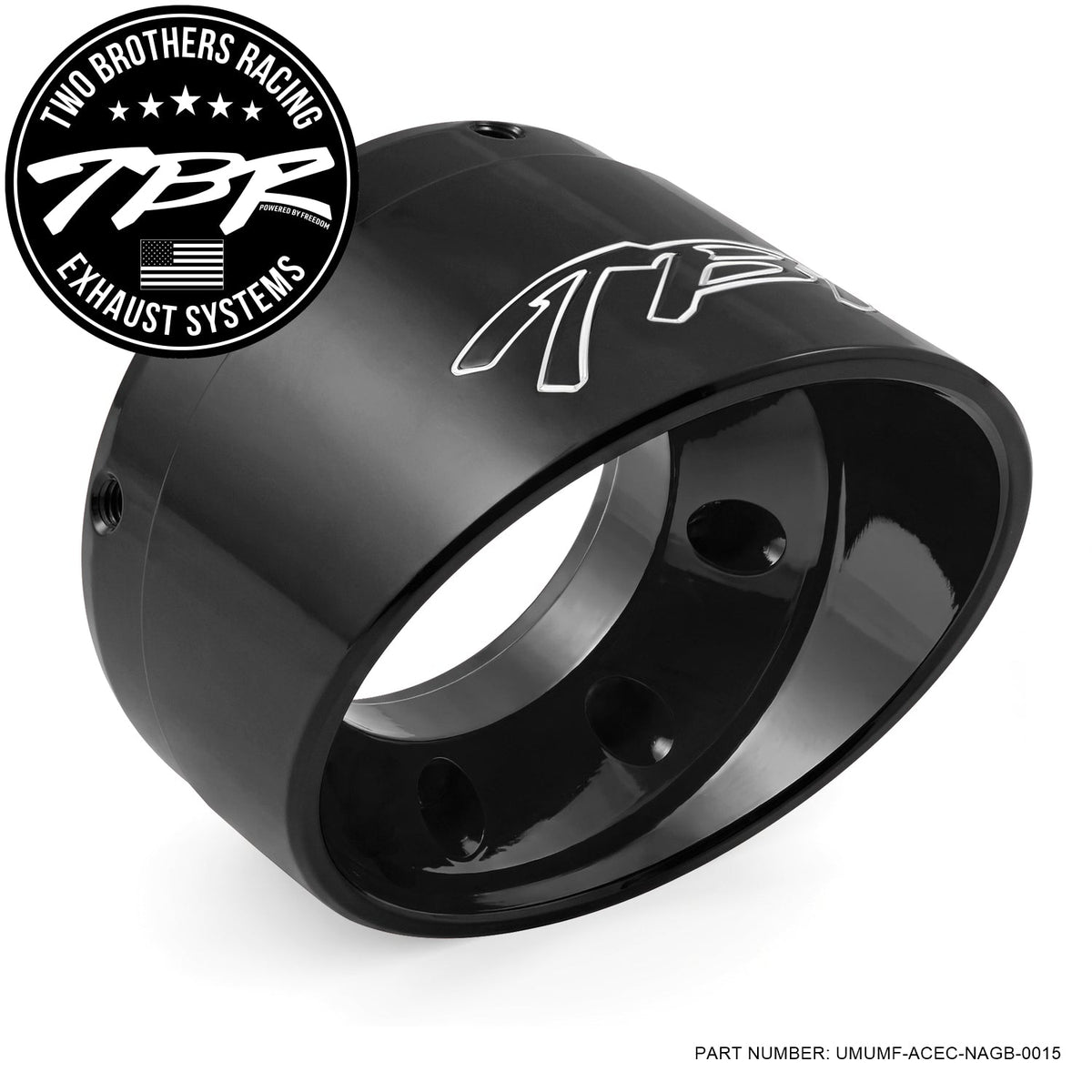 4.5" END-CAPS-ACCESSORIES FOR SLIP ONS - Two Brothers Racing