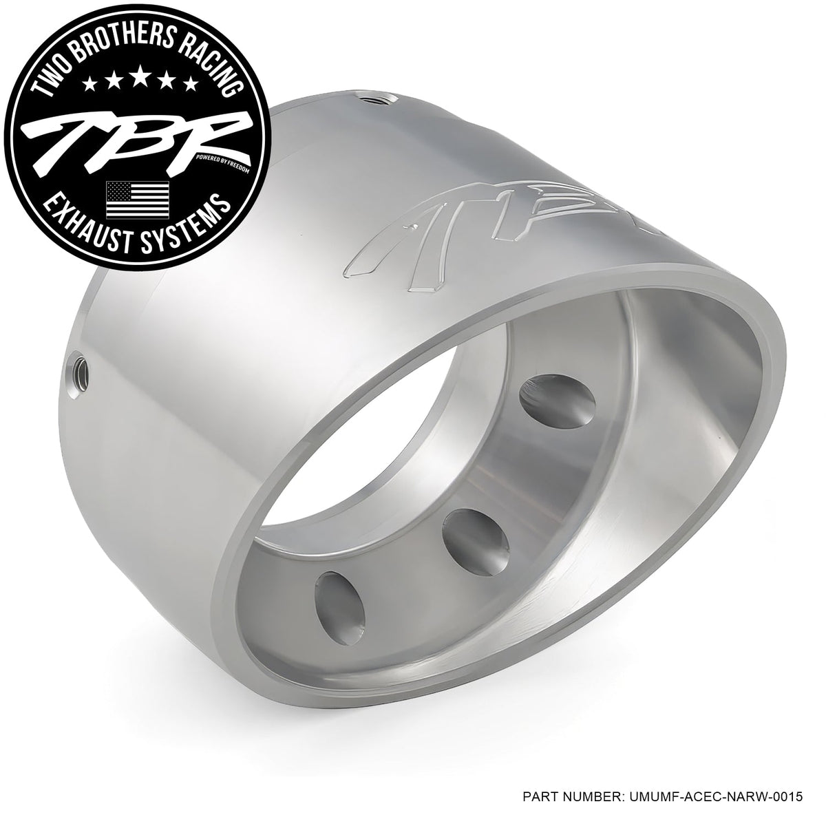 4.5" END-CAPS-ACCESSORIES FOR SLIP ONS - Two Brothers Racing