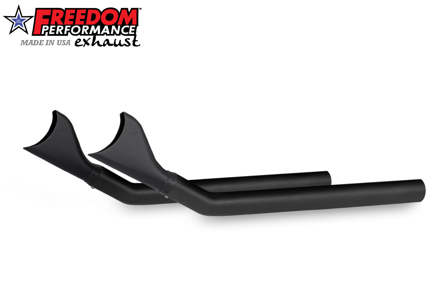HARLEY TOURING UPSWEEPS 2.5" SLIP-ONS *FITS 95-16 YEARS ONLY*