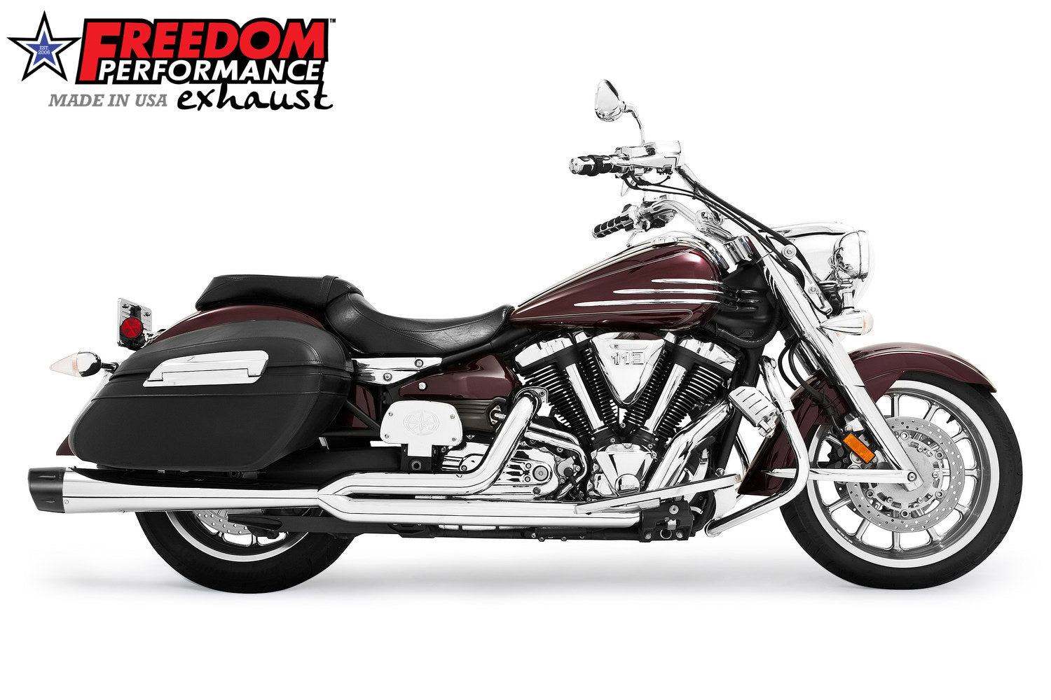 YAMAHA ROADLINER/STRATOLINER COMBAT FLUTED 2-INTO-1 2006-2014 (SPECIAL ORDER)