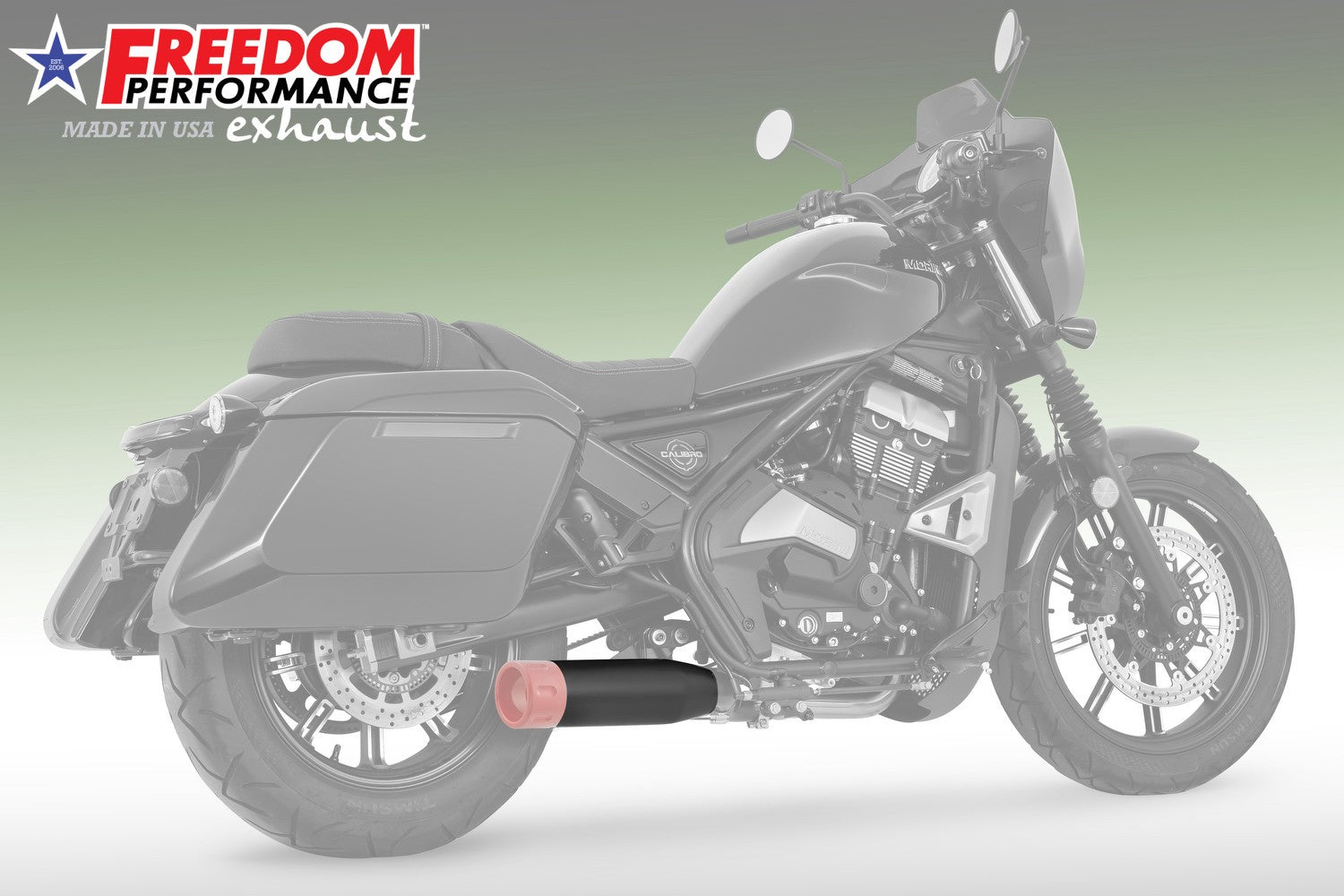 (PRE-ORDER) MOTO MORINI CALIBRO 700-BAGGER 4" MUFFLER ONLY