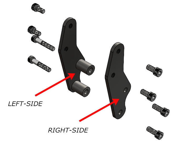 INDIAN SCOUT '15 to PRESENT PEG RE-LOCATOR BRACKET'S ACCESSORIES