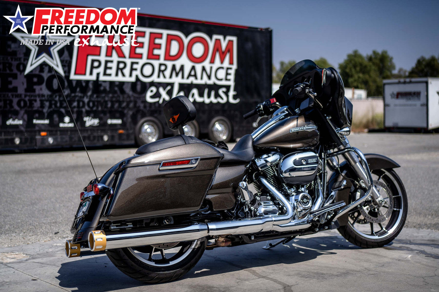 HARLEY TOURING LIBERTY & EAGLE 4" SLIP-ONS Bundle