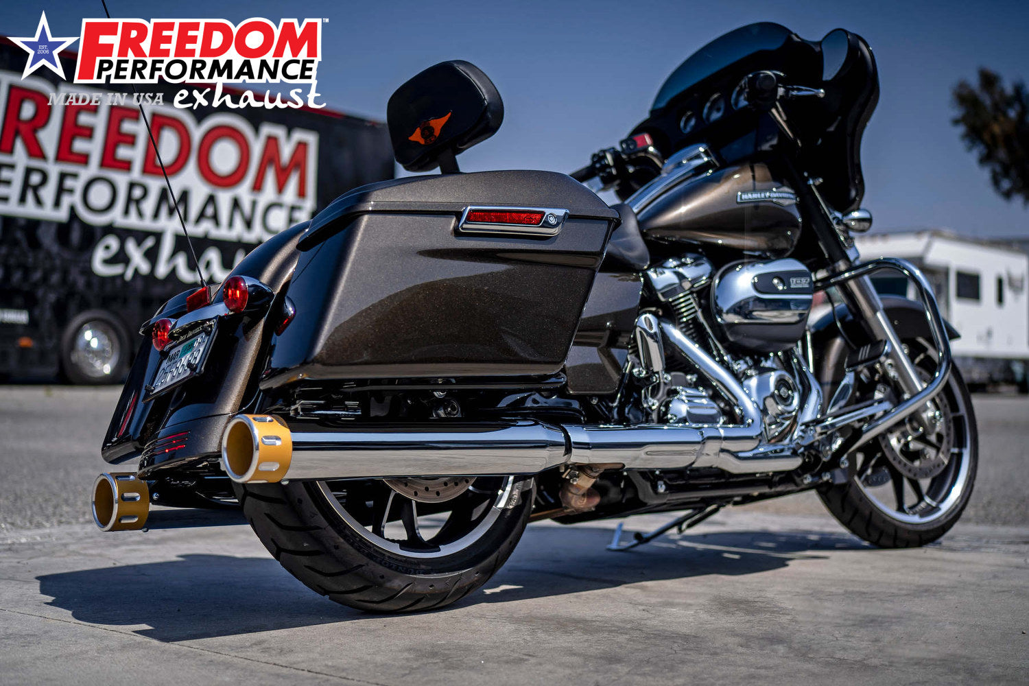 HARLEY TOURING LIBERTY & EAGLE 4" SLIP-ONS Bundle