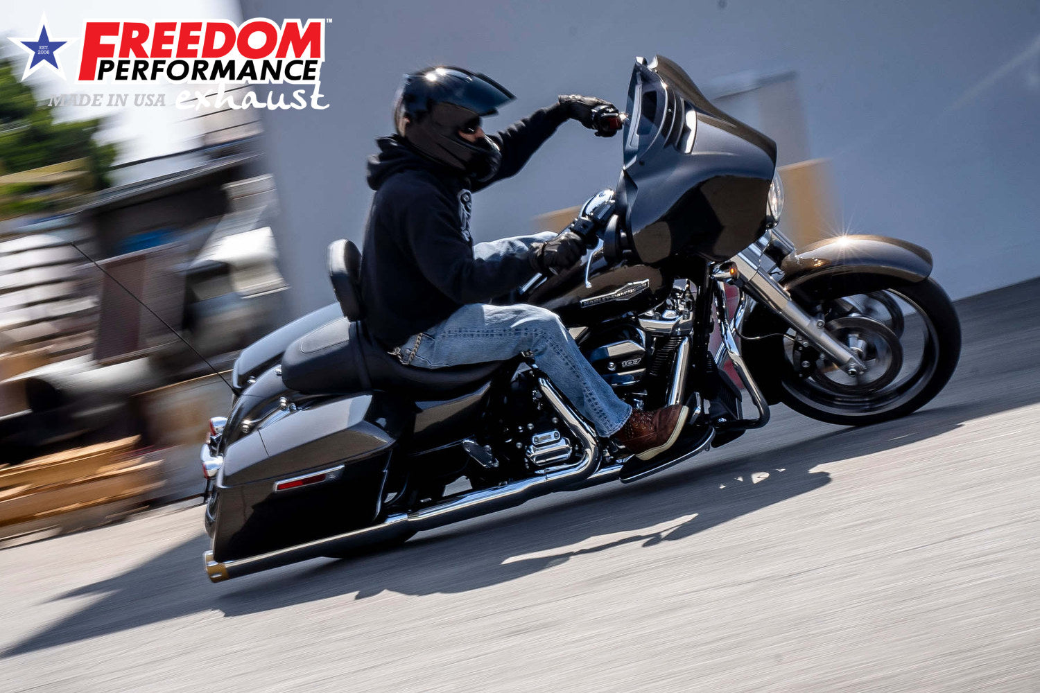 HARLEY TOURING LIBERTY & EAGLE 4" SLIP-ONS Bundle