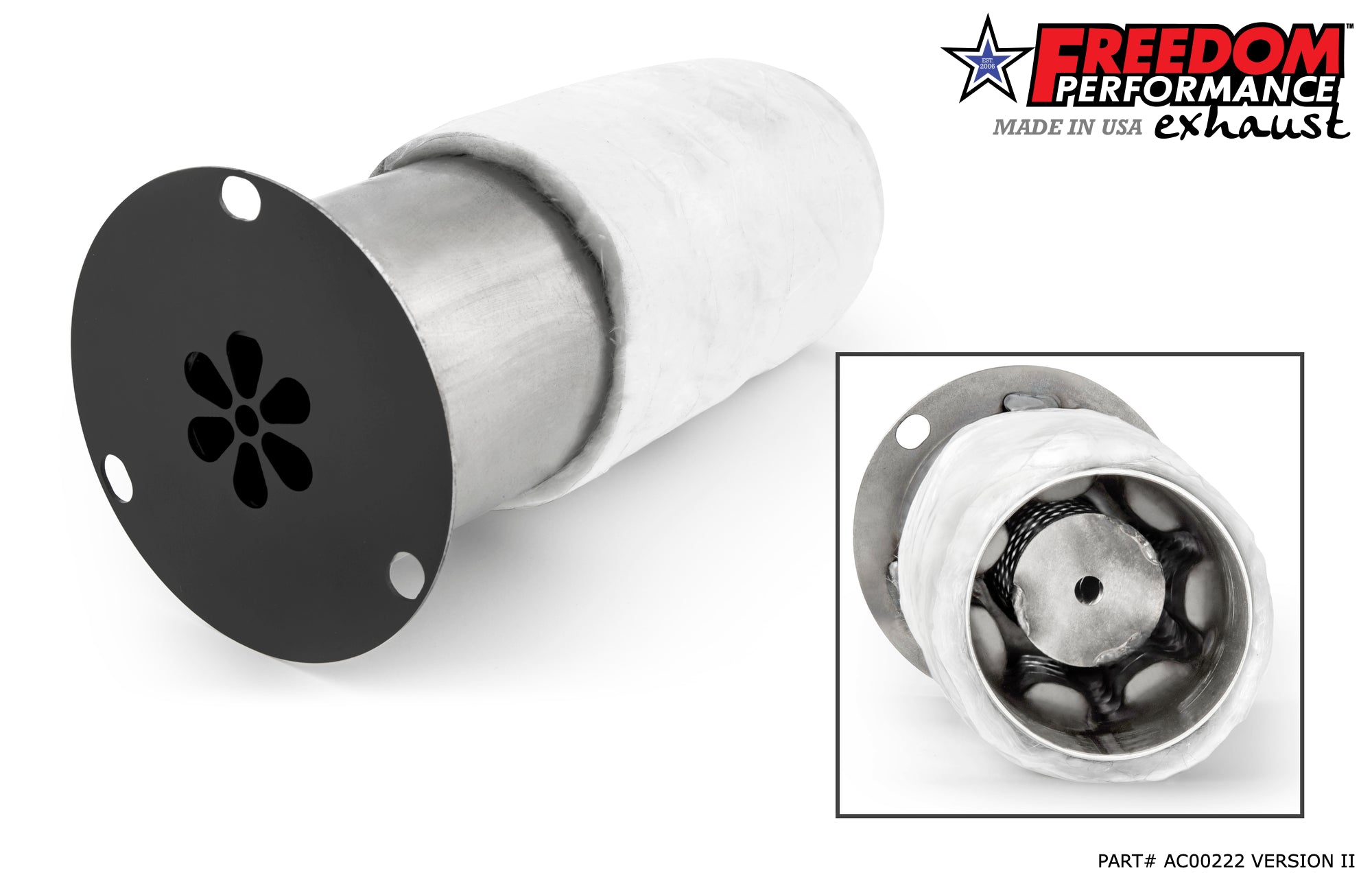 FPE BAFFLE 4.5" SHORTY/TURN-OUT