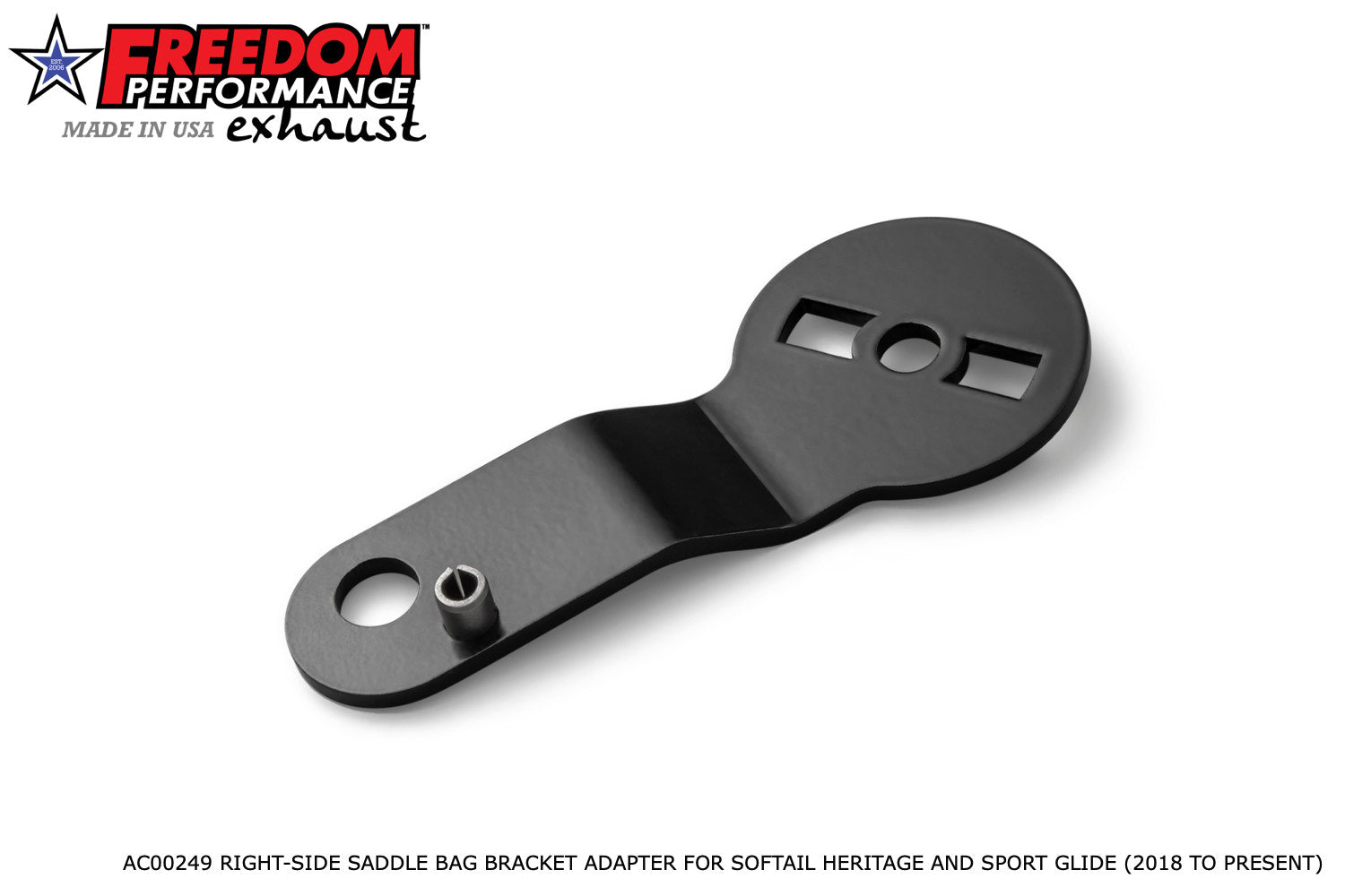HARLEY SOFTAIL ACCESSORIES SADDLEBAG ADAPTER BRACKET 2018-2024 (SPECIAL ORDER)