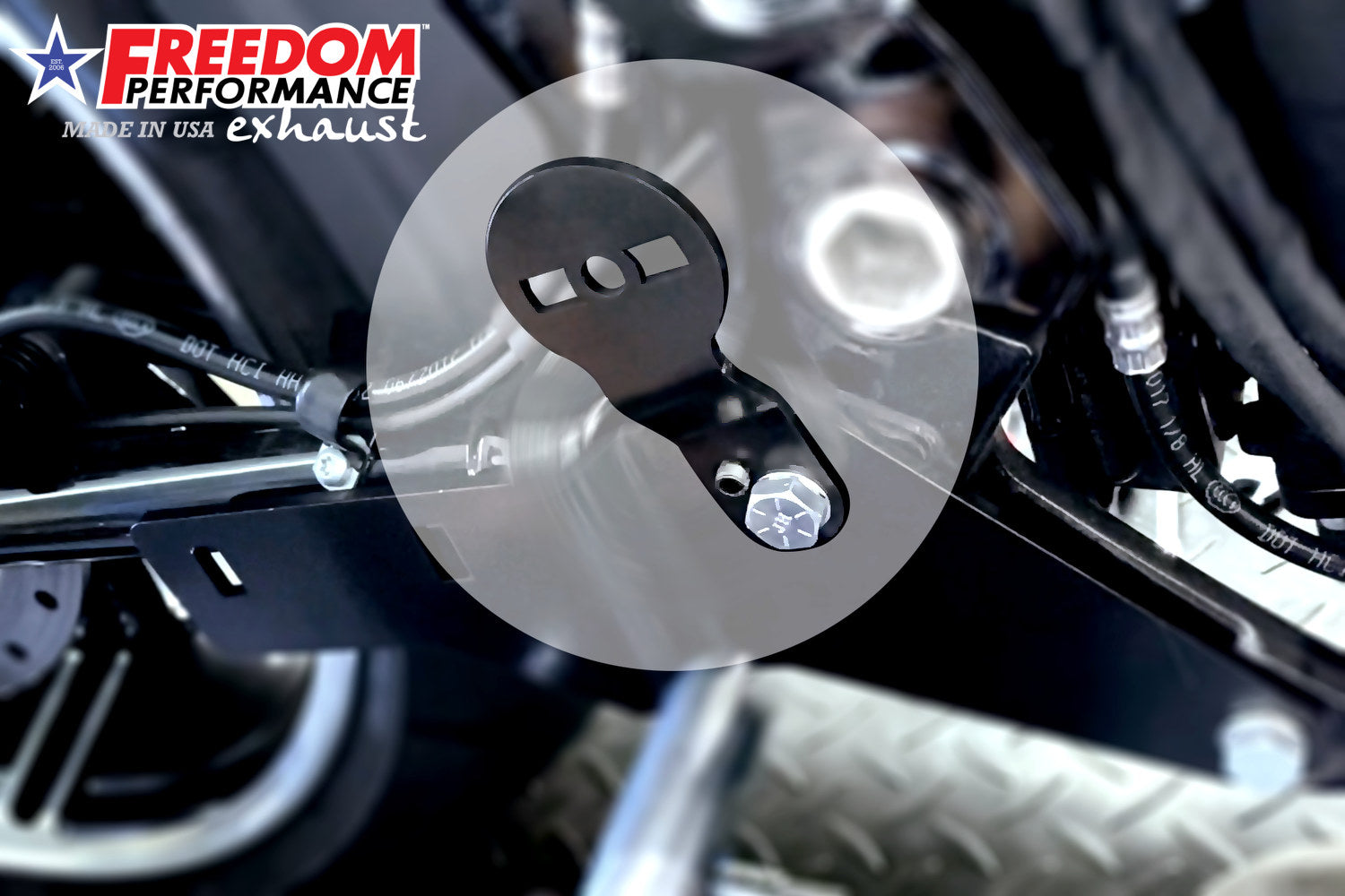 HARLEY SOFTAIL ACCESSORIES SADDLEBAG ADAPTER BRACKET 2018-2024 (SPECIAL ORDER)