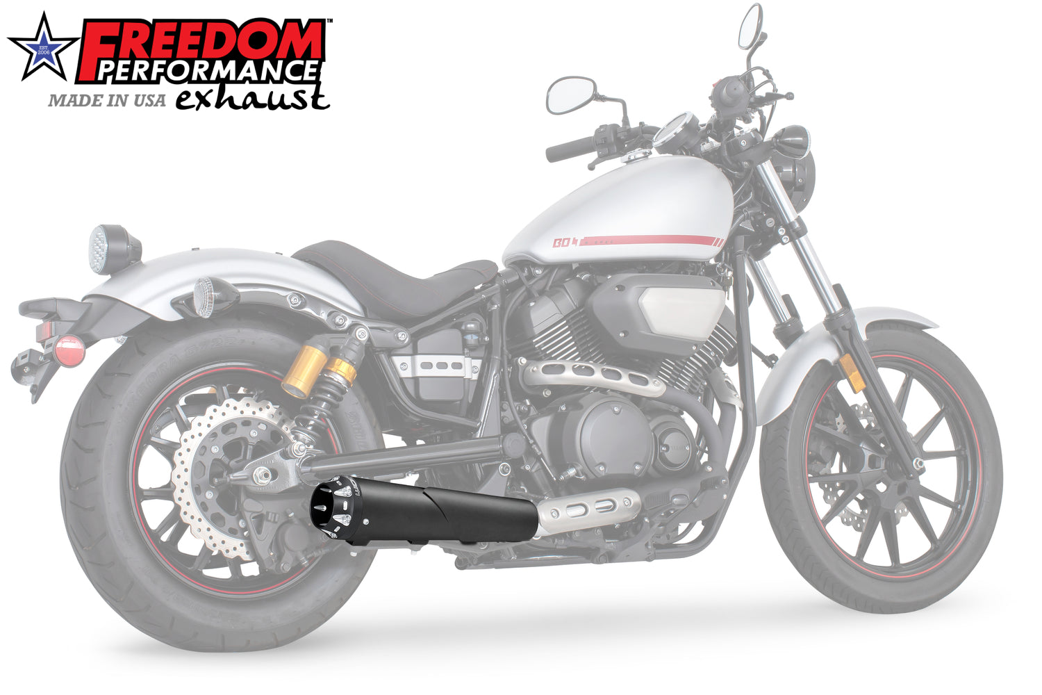 YAMAHA BOLT 4.5" SLIP-ON (SPECIAL ORDER)