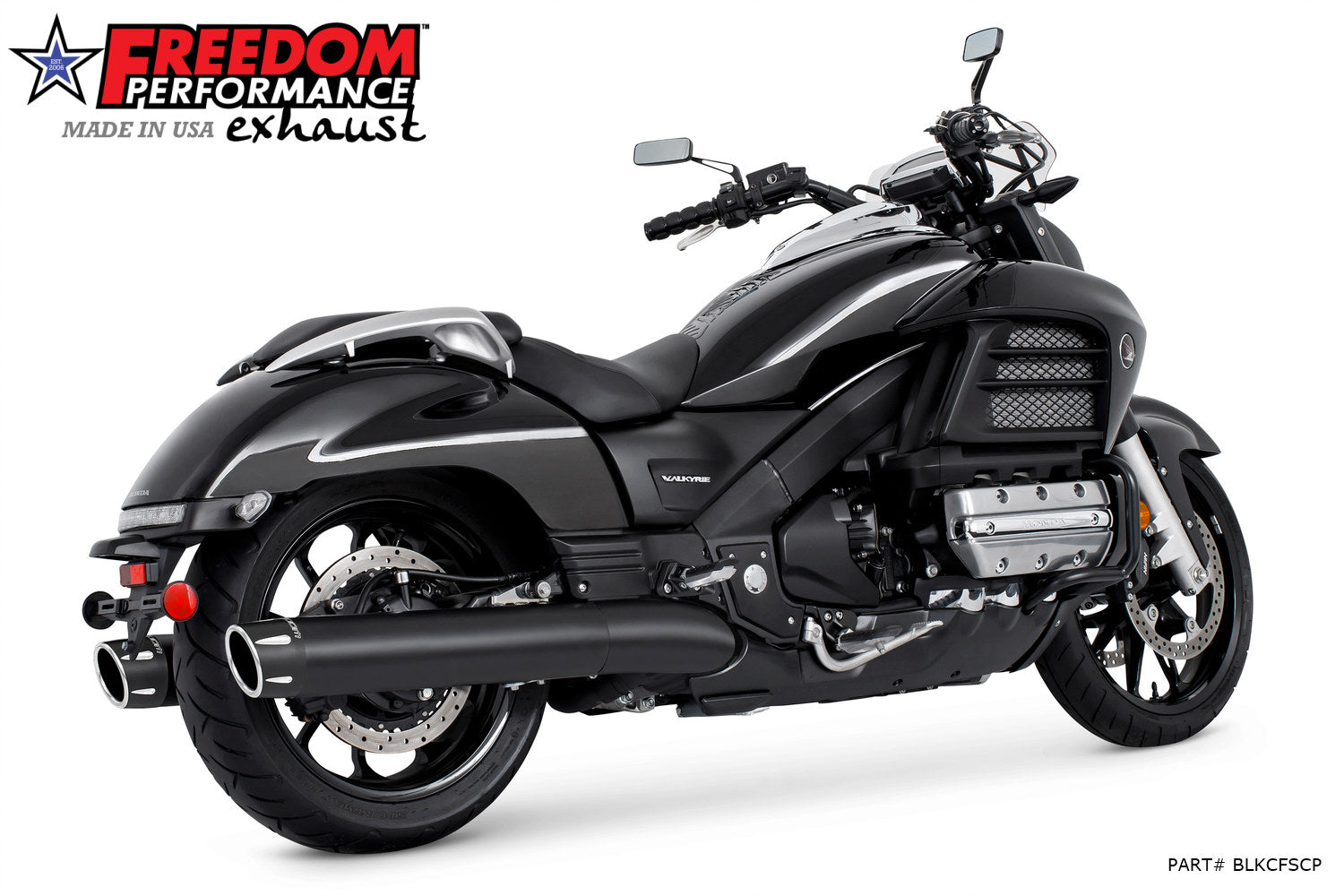 HONDA VALKYRIE SLIP-ONS 2014 TO PRESENT BUNDLE