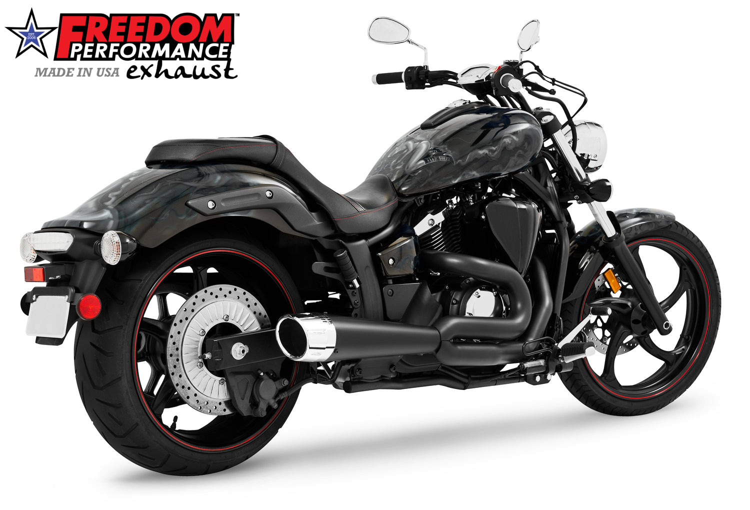 YAMAHA STRYKER COMBAT FLUTED 2-INTO-1 2011-2020 (SPECIAL ORDER)