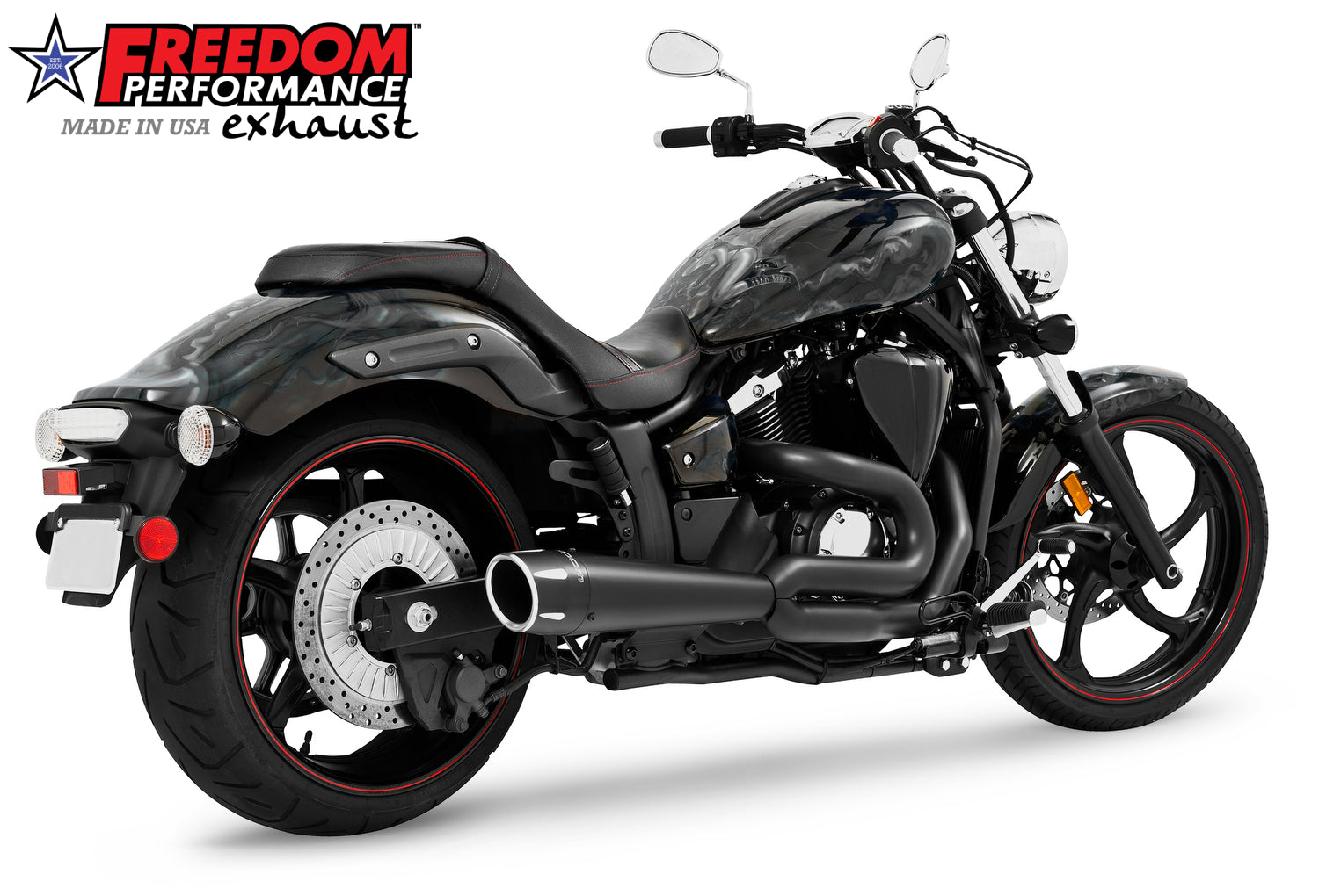 YAMAHA STRYKER COMBAT FLUTED 2-INTO-1 2011-2020 (SPECIAL ORDER)