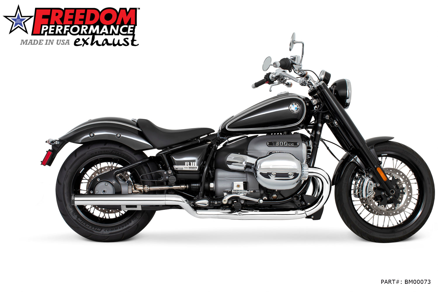 BMW R 18 2.5" FREEDOM SLIP-ONS ONLY!