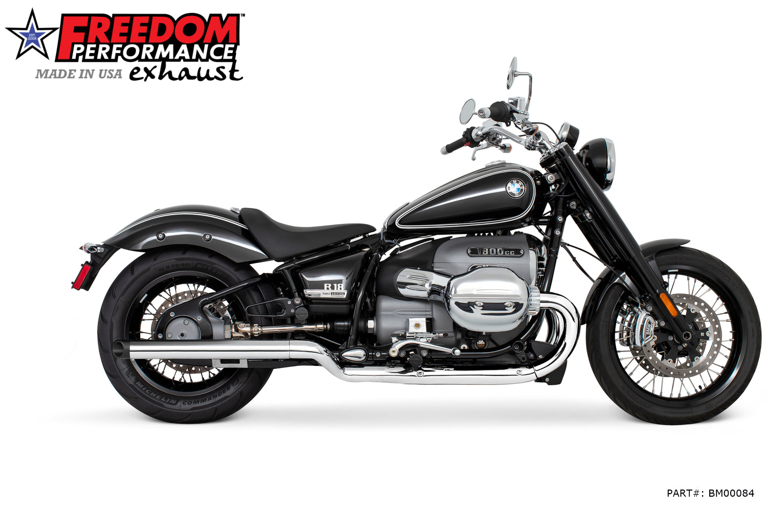 BMW R 18 2.5" FREEDOM SLIP-ONS ONLY!