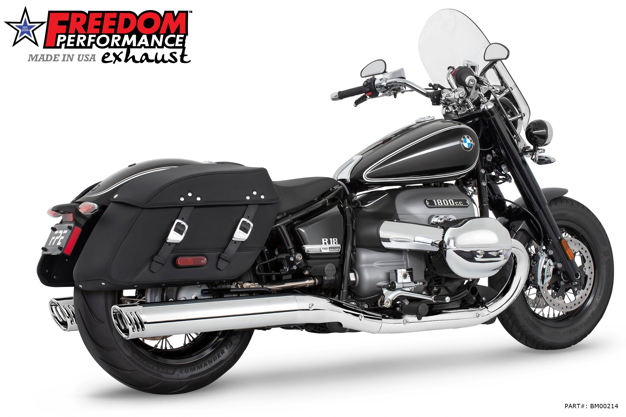 BMW R 18 CLASSIC BAGGER 4" SLIP-ONS ONLY! BUNDLE