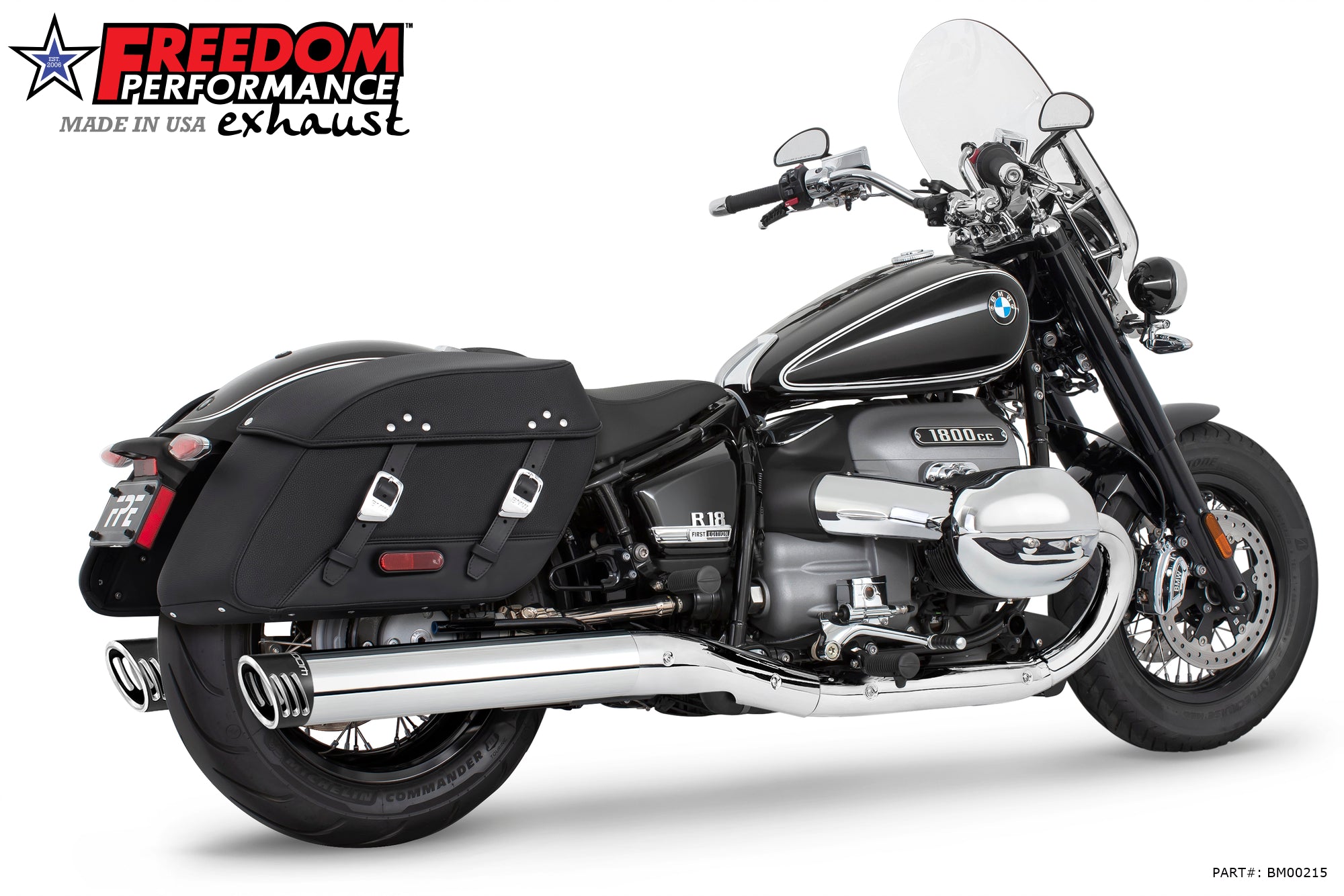 BMW R 18 CLASSIC BAGGER 4" SLIP-ONS ONLY! BUNDLE