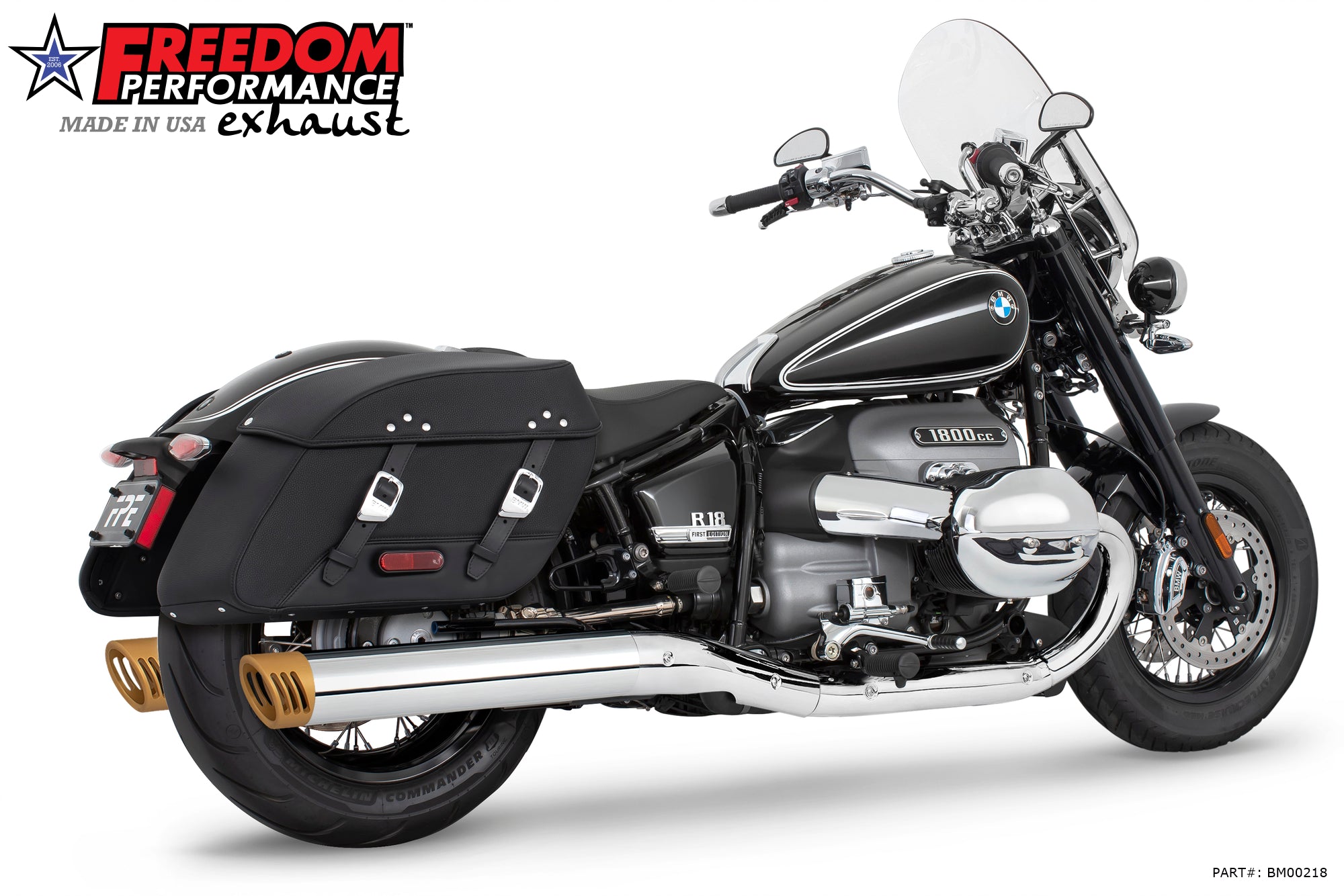BMW R 18 CLASSIC BAGGER 4" SLIP-ONS ONLY! BUNDLE