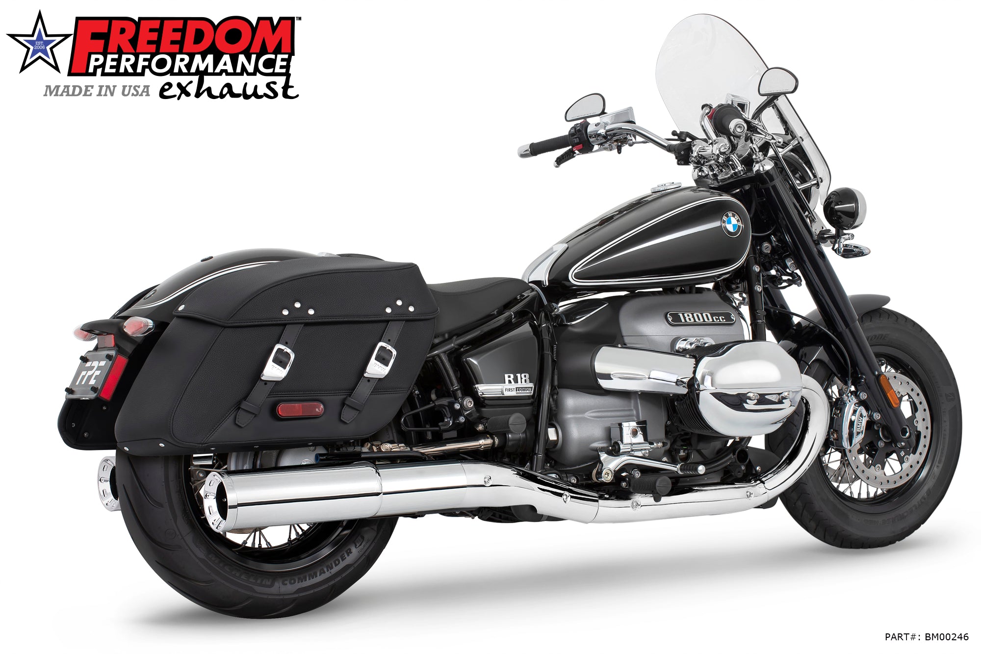 BMW R 18 CLASSIC BAGGER 2-STEP 4.5" SLIP-ONS ONLY! BUNDLE