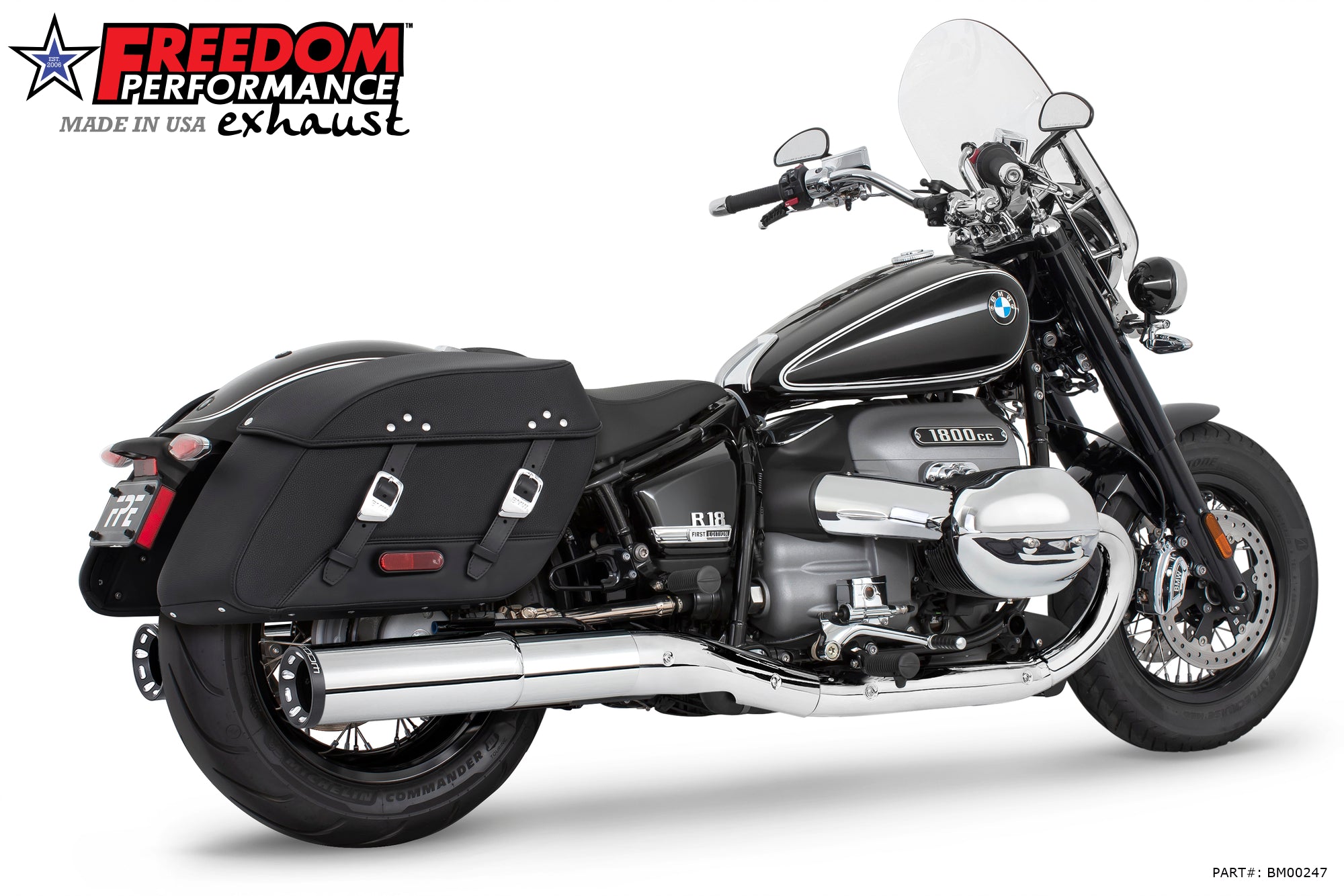BMW R 18 CLASSIC BAGGER 2-STEP 4.5" SLIP-ONS ONLY! BUNDLE