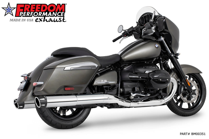 BMW R 18 BAGGER B / TRANSCONTINENTAL 2-STEP 4.5" EXTENDED SLIP-ONS ONLY! (SPECIAL ORDER)