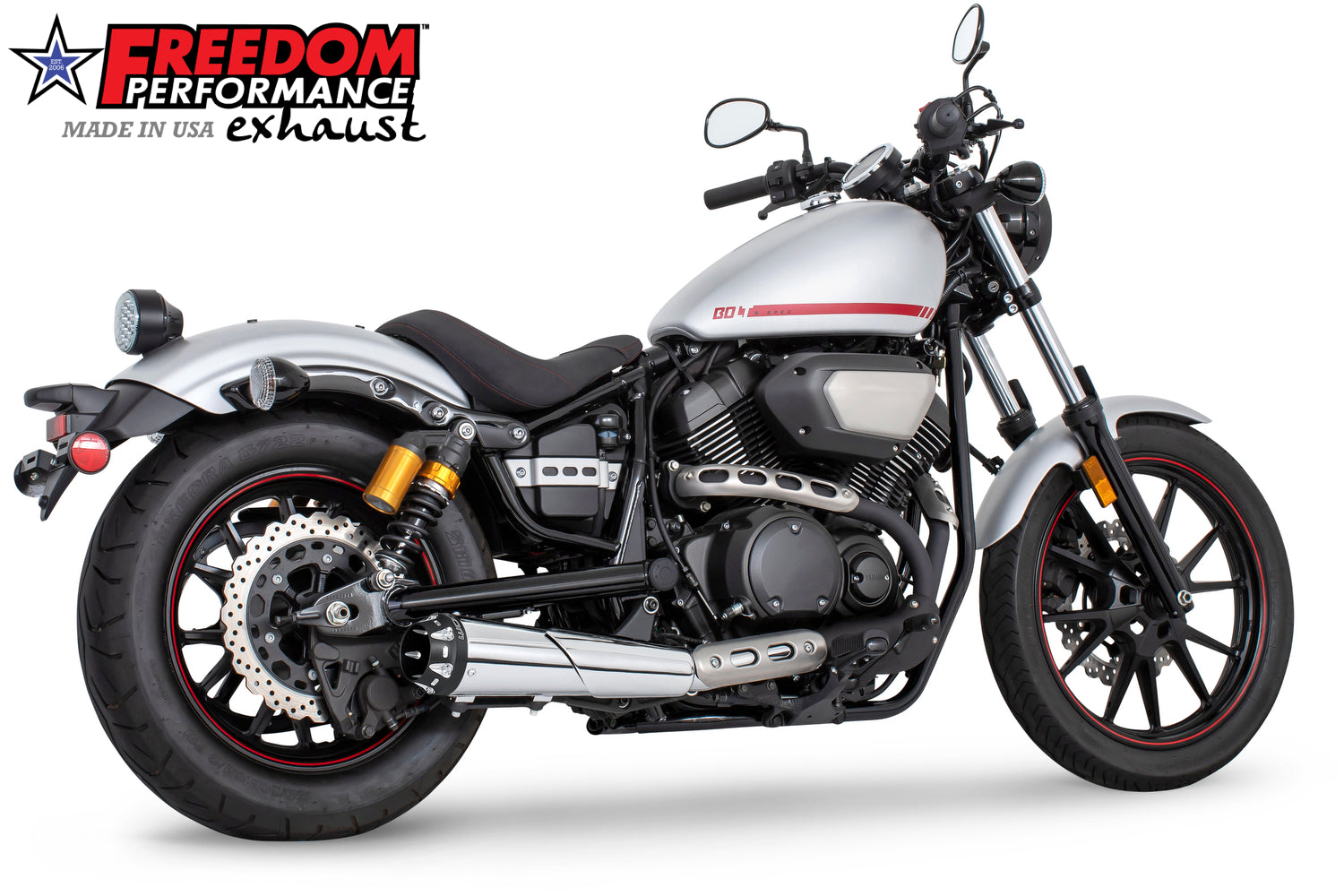 YAMAHA BOLT 4.5" SLIP-ON (SPECIAL ORDER)