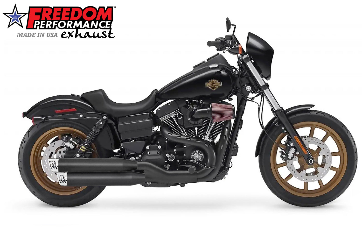 HARLEY DYNA 3.25" SLIP-ONS (SPECIAL ORDER)