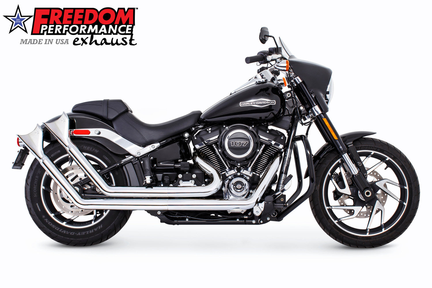 HARLEY SOFTAIL UPSWEEPS *NOT FOR WIDE TIRE BIKES