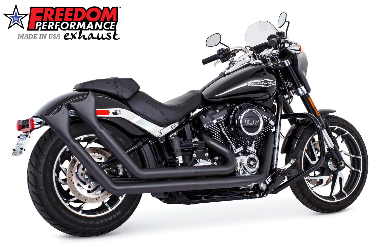 HARLEY SOFTAIL UPSWEEPS *NOT FOR WIDE TIRE BIKES