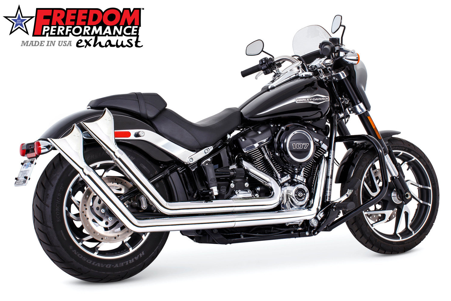 HARLEY SOFTAIL UPSWEEPS *NOT FOR WIDE TIRE BIKES